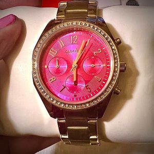 BULOVA CARAVELLE PINK WATCH
